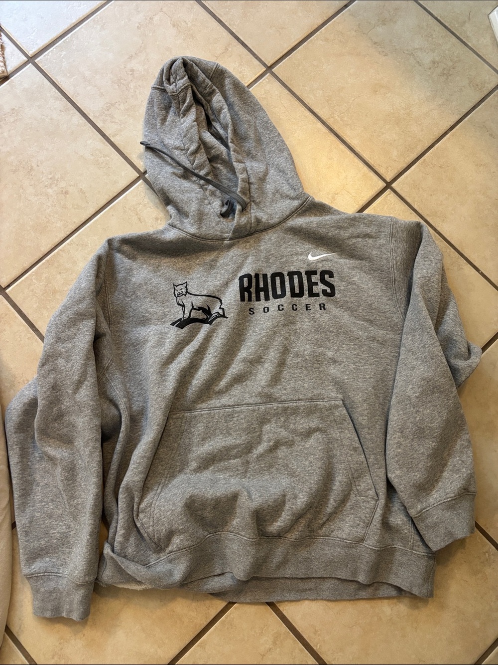 Rhodes college Nike soccer hoodie